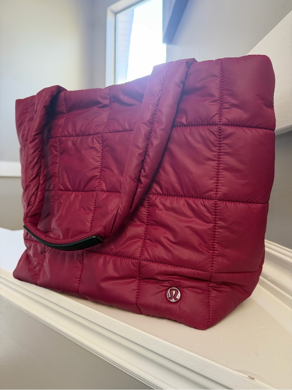 Lululemon Quilted Grid Tote Bag 12L